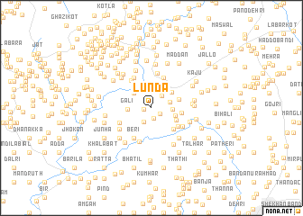 map of Lunda