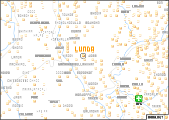 map of Lunda