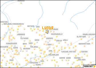 map of Lunda