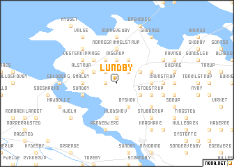 map of Lundby