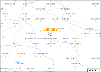 map of Lundby