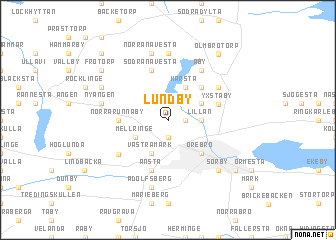 map of Lundby