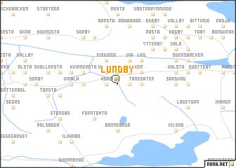 map of Lundby