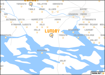 map of Lundby