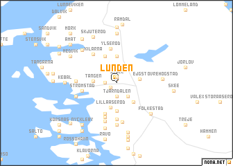 map of Lunden