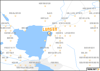 map of Lunden