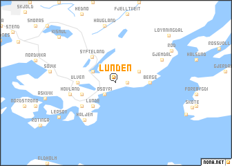 map of Lunden