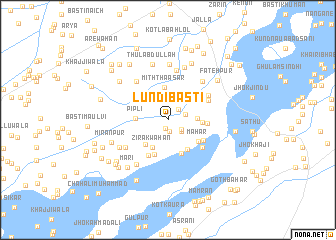 map of Lundi Basti