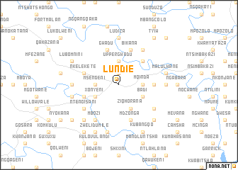 map of Lundie