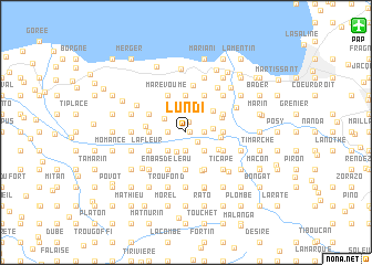 map of Lundi