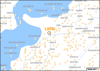 map of Lundi
