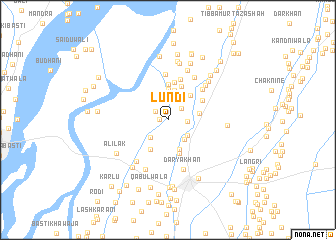 map of Lundi