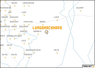 map of Lundo Machhāro