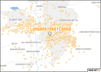map of Lundon Street Condo