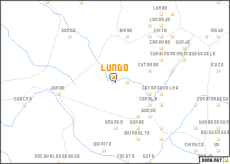 map of Lundo