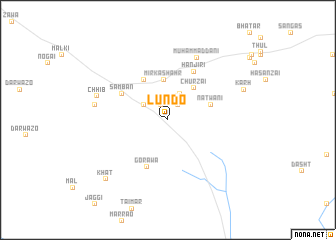 map of Lundo