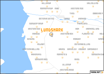 map of Lundsmark