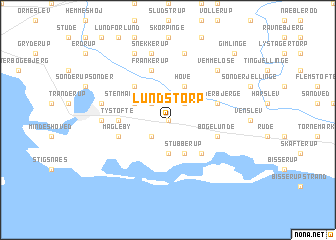 map of Lundstorp