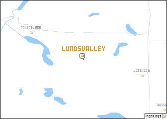 map of Lunds Valley