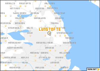 map of Lundtofte