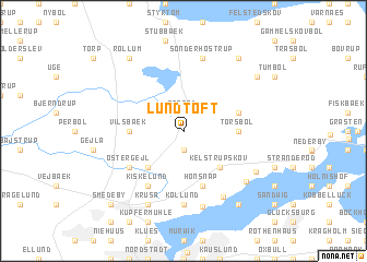 map of Lundtoft