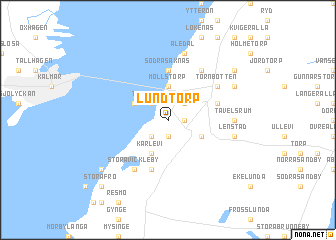 map of Lundtorp