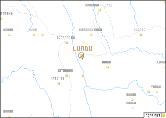 map of Lundu