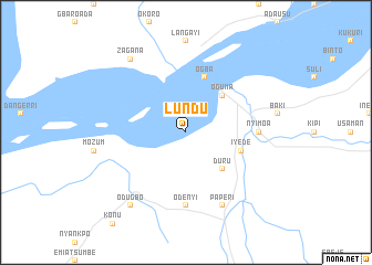 map of Lundu