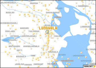 map of Lundwāla