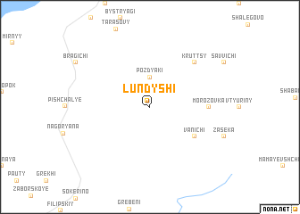 map of Lundyshi