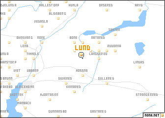 map of Lund