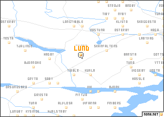 map of Lund