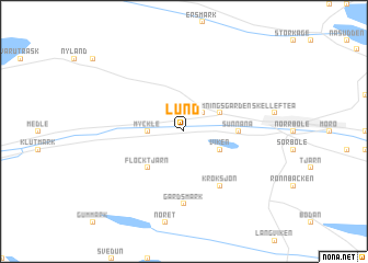 map of Lund