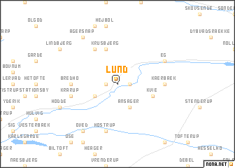 map of Lund