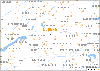 map of Luneke