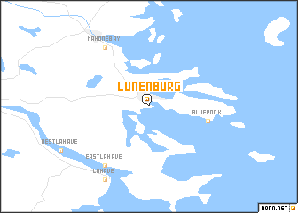 map of Lunenburg