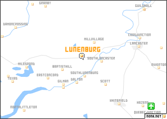 map of Lunenburg