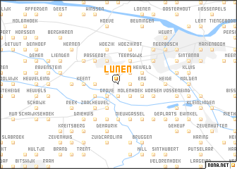 map of Lunen