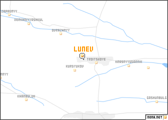 map of Lunev