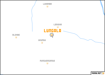 map of Lungala