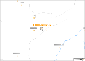 map of Lunga Vasa