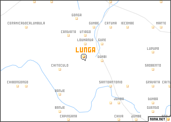 map of Lunga