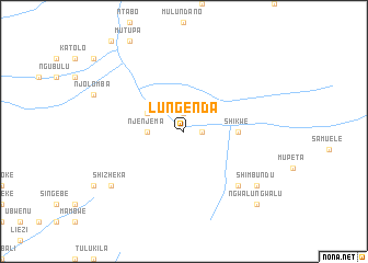 map of Lungenda