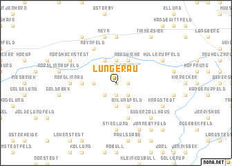 map of Lüngerau