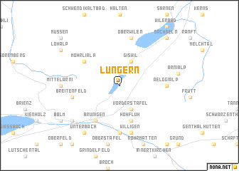 map of Lungern