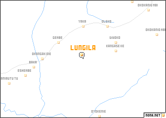 map of Lungila