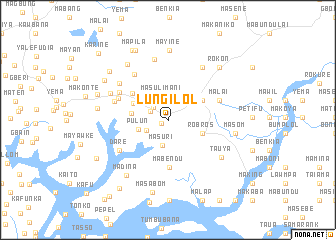 map of Lungi-Lol