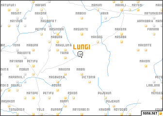 map of Lungi