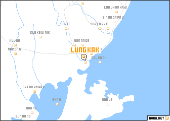 map of Lungkak