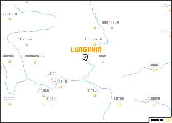 map of Lungkhin